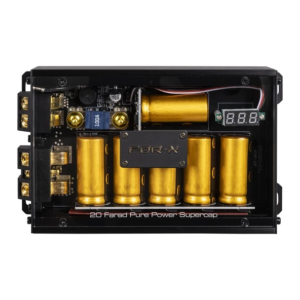 FOR-X XCAP-20F 20 FARAD CAPACITOR - Resim 3