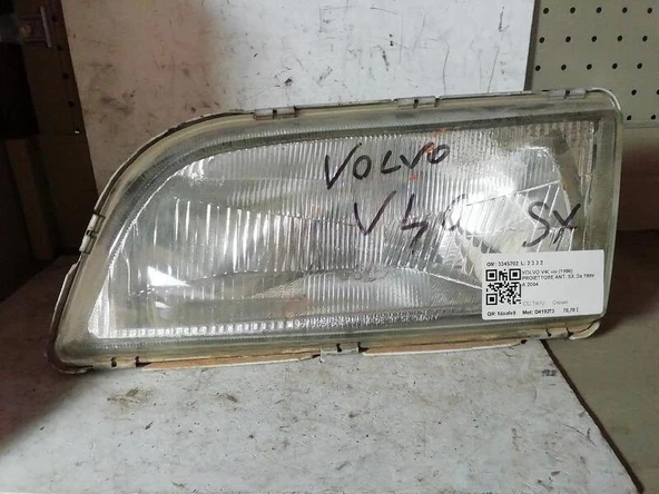 Volvo S40 - V40 1997-2002 Ön Far Sol (Oem No: 3345702) ürün görseli 1