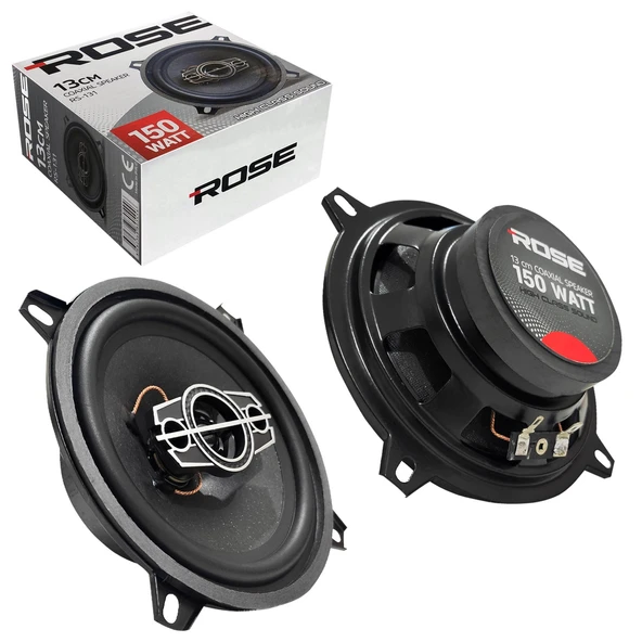 Oto Hoparlör 13cm 150w Tweeterli 1 Adet Rose RS-131 ürün görseli 1