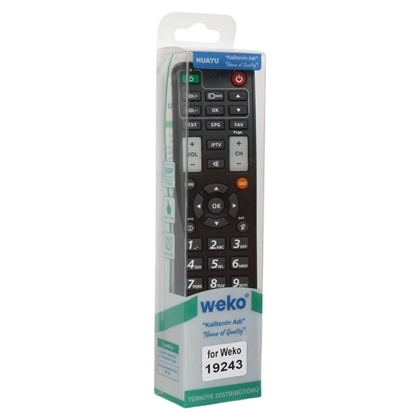 Weko 2000HD (2023 HD) Programlanabilir Akıllı Kumanda - Resim 2