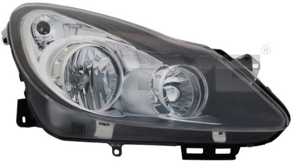 Opel Corsa D Ön Far Motornikelaj Sıyah Sağ 2006 (Oem No:  93189362) ürün görseli 1