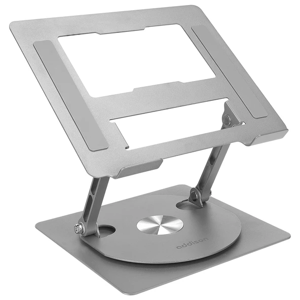Addison AD-RC30 360 Derece Dönebilen Ayarlanabilir Metal Laptop Stand ürün görseli 1