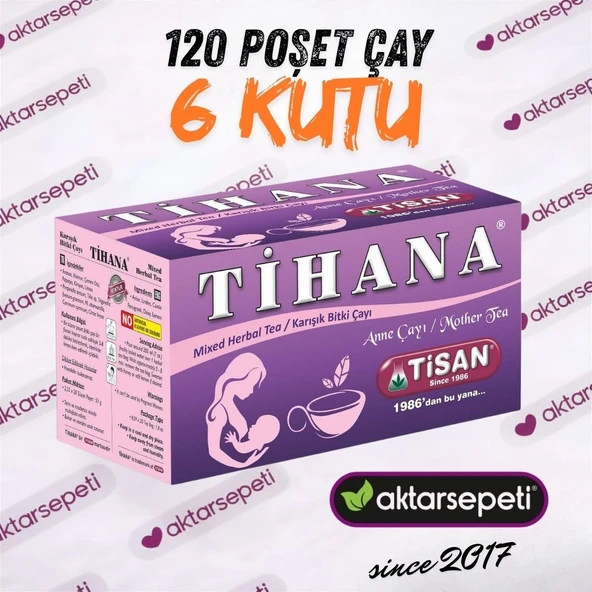 Tihana Anne Çayı 120 Poşet Çay ürün görseli 1