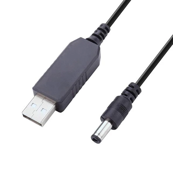 Powermaster PM-21568 9V-5V USB To DC 5.5X2.5Mm Çevirici Kablo ürün görseli 1