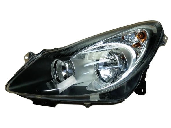 Opel Corsa D Ön Far Motornikelaj Sıyah Sol 2006 (Oem No:  93189361) ürün görseli 1