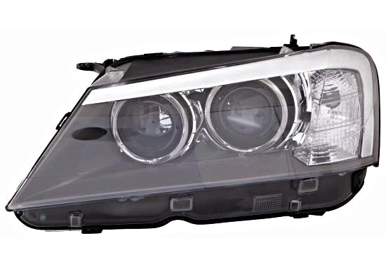 Bmw X3 2011-2014 Ön Far Elektrikli Motorlu Xenon Tip Sağ (Oem No: 63117276992) ürün görseli 1