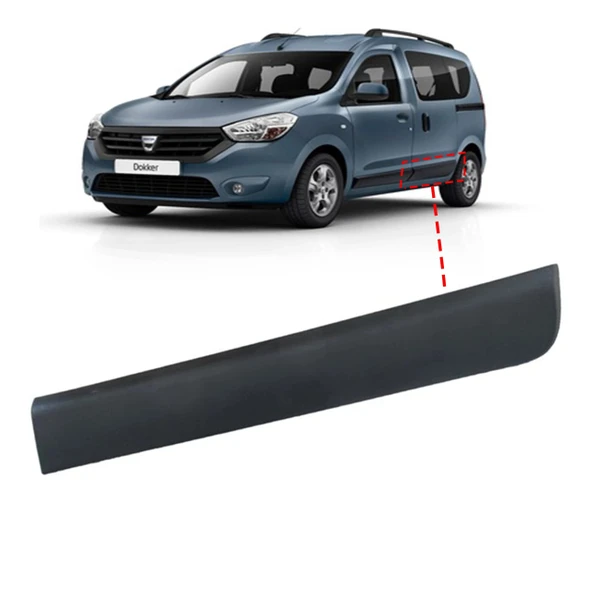 Dacia Dokker (2012 Yılında Çıkan Kasa) Arka Kapı Bandı Sol (Oem No: 828773692R) ürün görseli 1