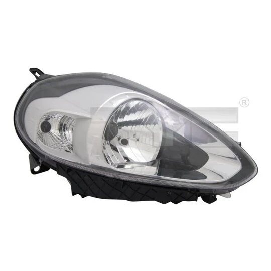 Fiat Punto 2010-2012 Evo Ön Far Elektrikli Motorlu Nikelaj Ledli Sağ (Oem No: 51937149) ürün görseli 1