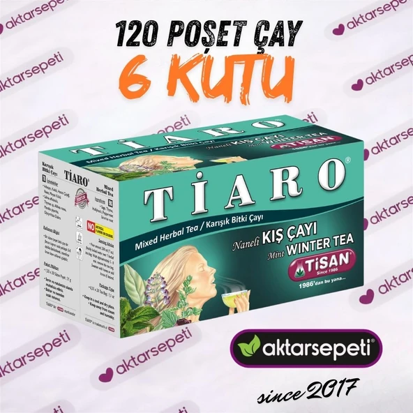 Tiaro Naneli Çay 120 Poşet Çay ürün görseli 1