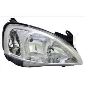 Opel Corsa 2005-2009 Ön Far Elektrikli Sağ (Oem No: 93185147) ürün görseli 1