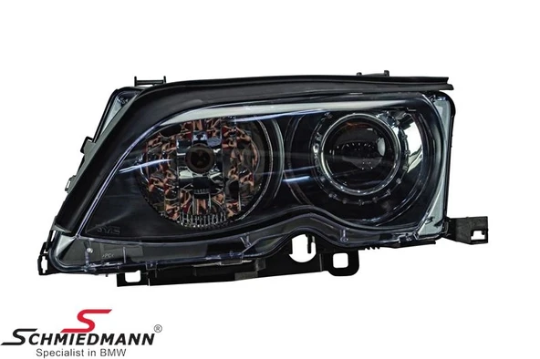 Bmw 3 Serisi 2001-2004 Ön Far Elektrikli Motorlu Xenon Siyah Sol (Oem No: 63127165775) ürün görseli 1