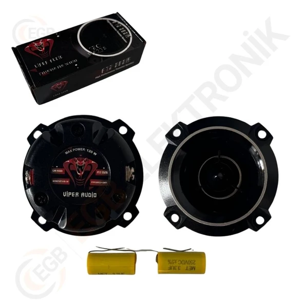VİPER 25215 120W TWEETER 2 ADET ürün görseli 1