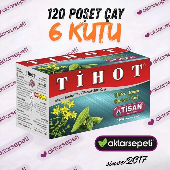 Tihot Kudret Narlı Çay 120 Poşet Çay ürün görseli 1