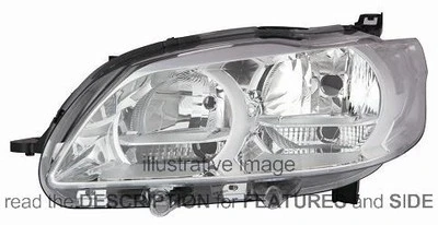 Peugeot 301 Ön Far Elektrikli Motorlu Sol 2011- (Oem No:  9675139080) ürün görseli 1