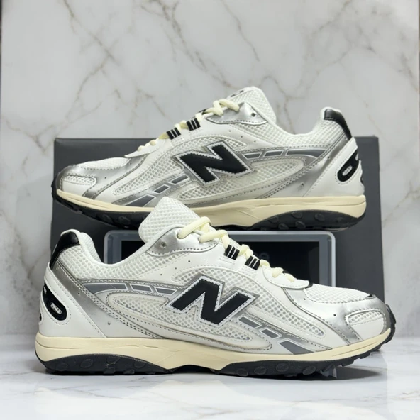 New Balance 204L  Silver White  Black - Resim 2