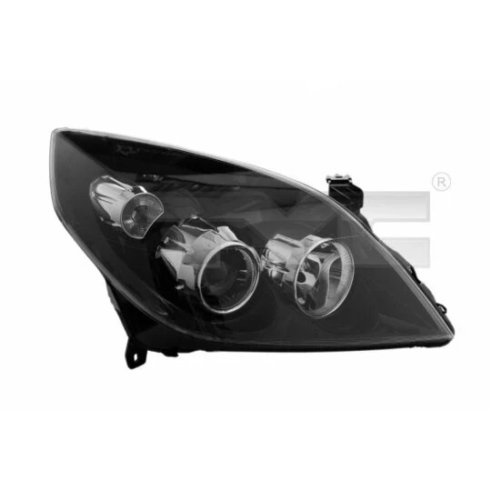 Opel Vectra 2005-2008 Ön Far Elektrikli Motorlu Siyah Sol (Oem No: 93179918) ürün görseli 1