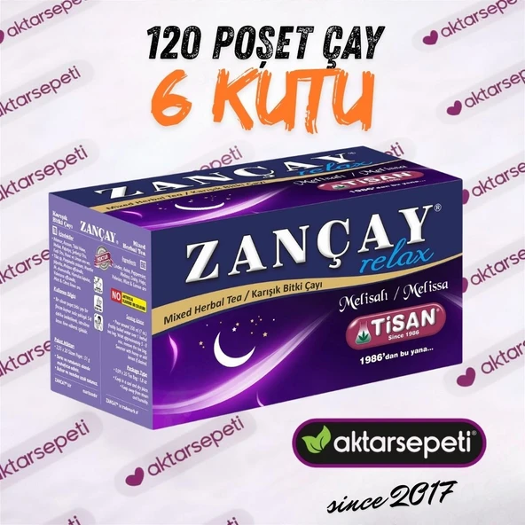Zançay Relax Çay 120 Poşet Çay ürün görseli 1