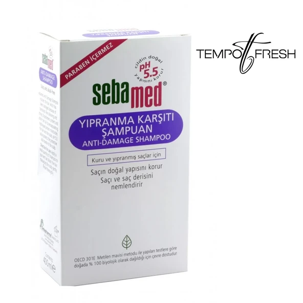 Sebamed Yıpranma Karşıtı Onarım Şampuanı 400 ml. ürün görseli 1