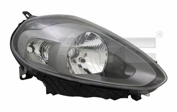 Fiat Punto 2010-2012 Evo Ön Far Elektrikli Motorlu Gri Sol (Oem No: 51937144) ürün görseli 1