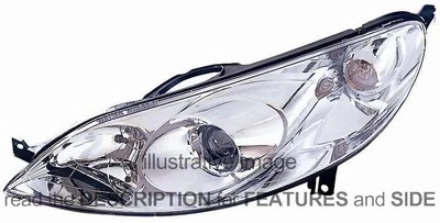 Peugeot 407 Ön Far Sol 2005  (Oem No:  620832) ürün görseli 1