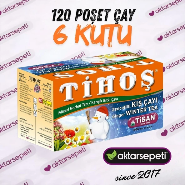 Tihoş Kış Çayı 120 Poşet Çay ürün görseli 1