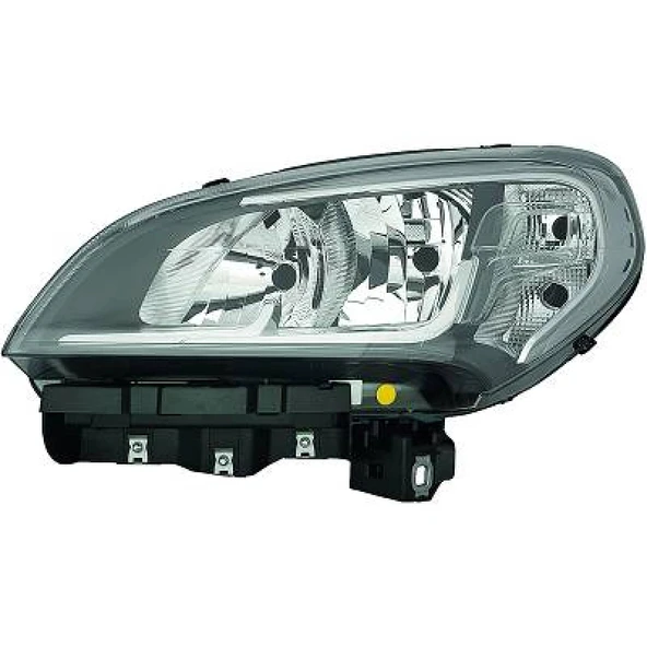 Fiat Doblo (2015 Yılında Çıkan Kasa) Ön Far Nikelaj Elektrikli Motorlu Sol (Oem No: 52109259) ürün görseli 1