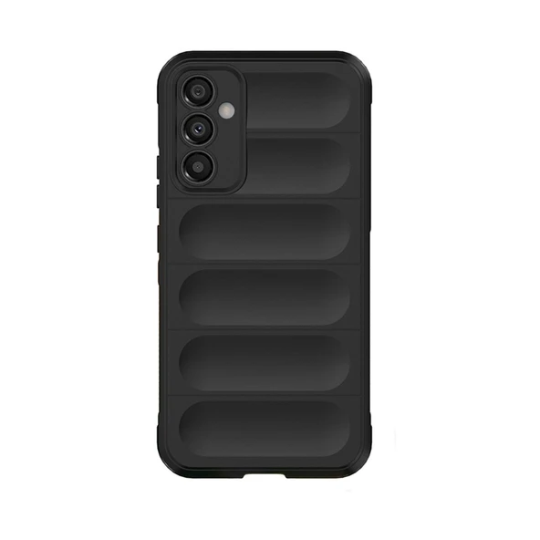 Samsung Galaxy A05S Uyumlu Kılıf Optimum Silikon - Siyah ürün görseli 1