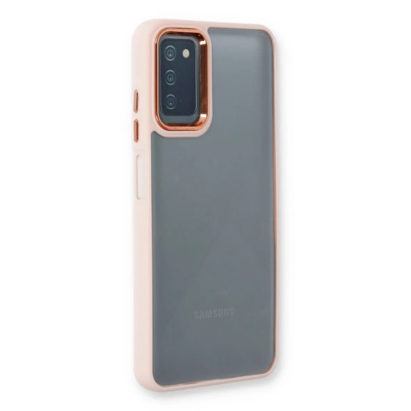 Samsung Galaxy A03s Uyumlu Kılıf Dora Kapak - Pudra ürün görseli 1