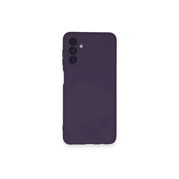 Samsung Galaxy A14 4g Uyumlu Kılıf Nano İçi Kadife Silikon - Mor ürün görseli 1
