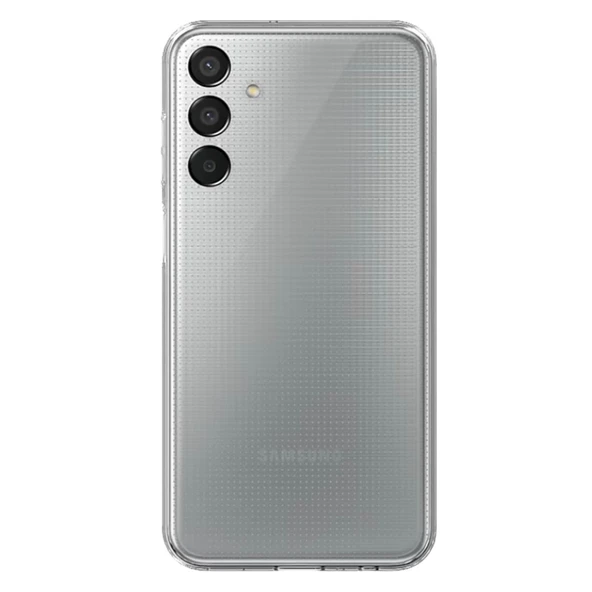 Samsung Galaxy M15 Uyumlu Kılıf Lüx Şeffaf Silikon ürün görseli 1
