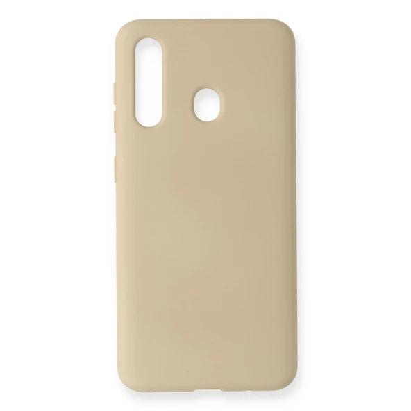 Samsung Galaxy M40 Uyumlu Kılıf Nano İçi Kadife Silikon - Kemik ürün görseli 1