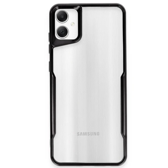 Samsung Galaxy A05 Uyumlu Kılıf Boyi Silikon Kapak - Siyah ürün görseli 1