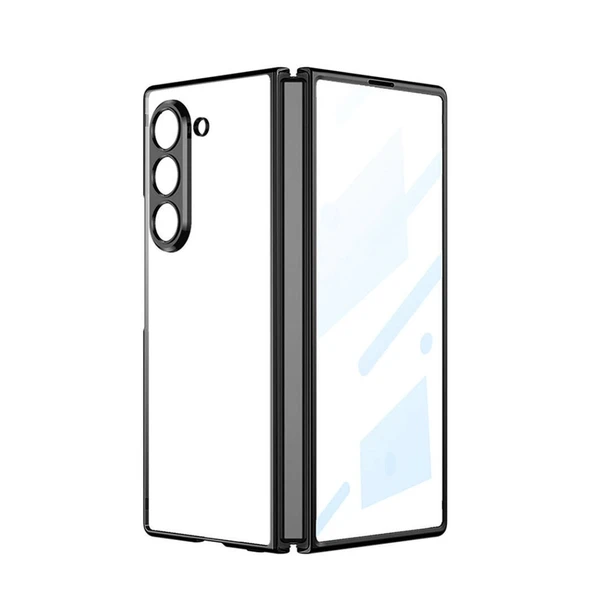 Samsung Galaxy Z Fold 5 Uyumlu Kılıf Fold Element Kapak - Siyah ürün görseli 1