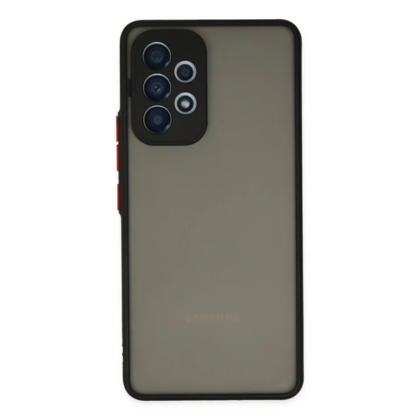 Samsung Galaxy A53 5g Uyumlu Kılıf Montreal Silikon Kapak - Siyah ürün görseli 1