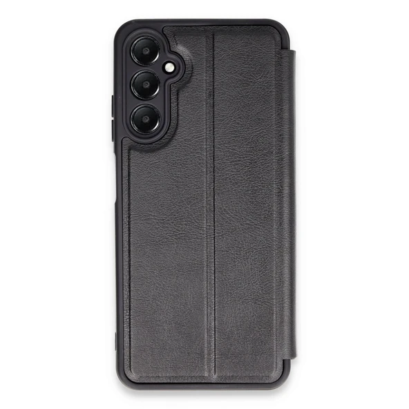 Samsung Galaxy A05S Uyumlu Kılıf Flip Cover - Siyah ürün görseli 1