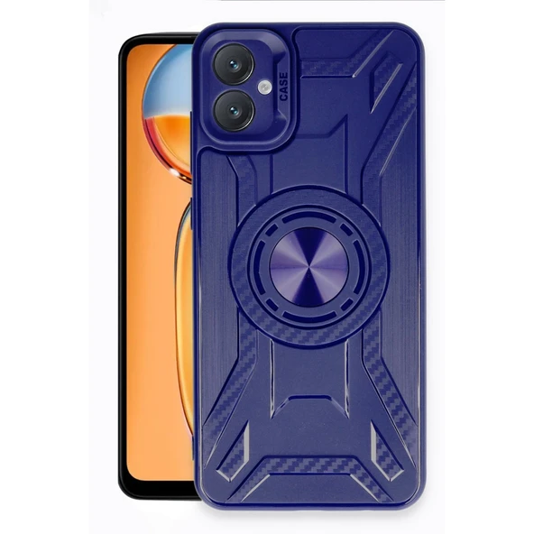 Samsung Galaxy A05 Uyumlu Kılıf Lincoln Silikon - Lacivert ürün görseli 1