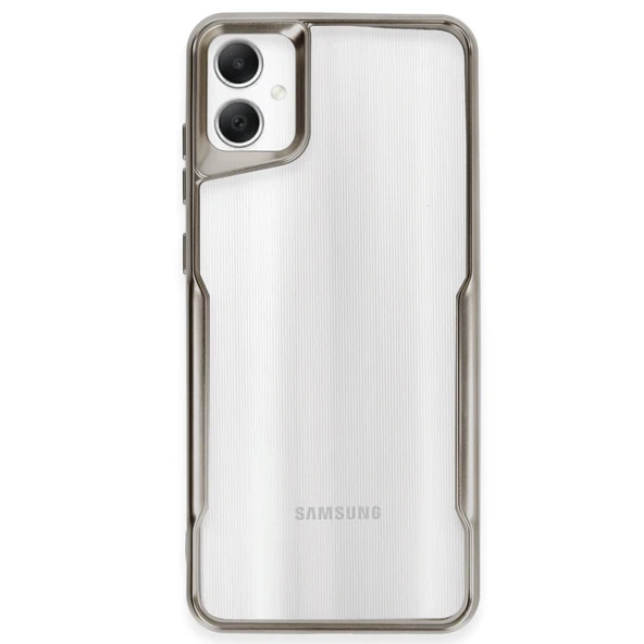 Samsung Galaxy A05 Uyumlu Kılıf Boyi Silikon Kapak - Titan Gri ürün görseli 1