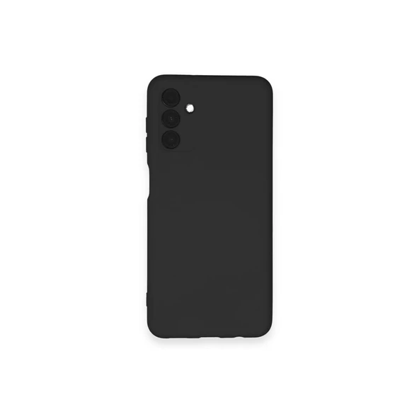 Samsung Galaxy A14 4g Uyumlu Kılıf Nano İçi Kadife Silikon - Siyah ürün görseli 1