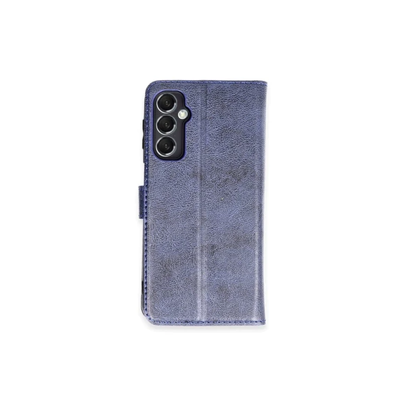 Samsung Galaxy M34 5g Uyumlu Kılıf Trend S Plus Kapaklı Kılıf - Lacivert ürün görseli 1