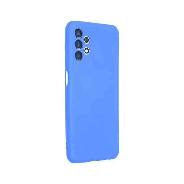 Samsung Galaxy A13 4g Uyumlu Kılıf First Silikon - Mavi ürün görseli 1