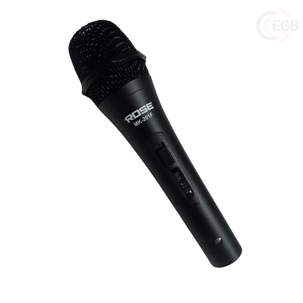ROSE MK-201F Metal Mikrofon 5 Metre Kablo ürün görseli 1