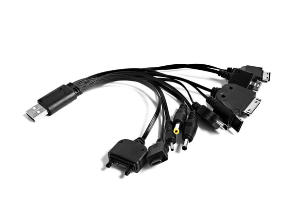 S-link SL-USB10 Usb 10'lu Üniversal Şarj Kablosu (F-53) ürün görseli 1