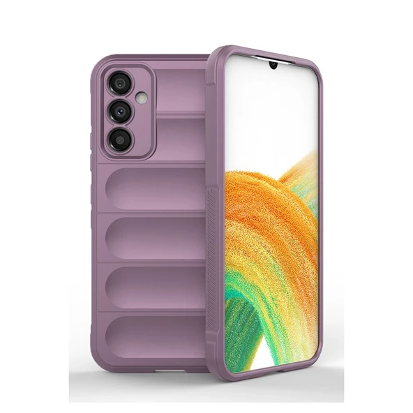 Samsung Galaxy A05S Uyumlu Kılıf Optimum Silikon - Mor ürün görseli 1