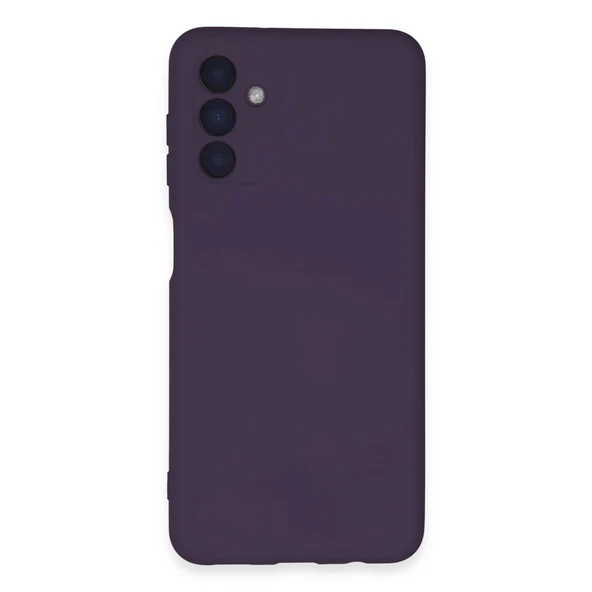 Samsung Galaxy A24 4g Uyumlu Kılıf Nano İçi Kadife Silikon - Mor ürün görseli 1