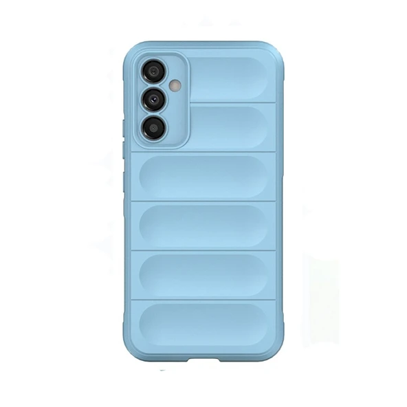 Samsung Galaxy A15 4g Uyumlu Kılıf Optimum Silikon - Sky Blue ürün görseli 1