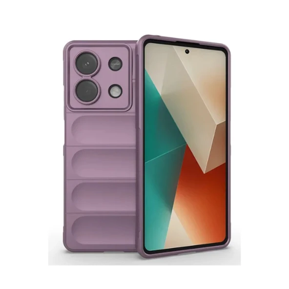 Xiaomi Poco X6 Uyumlu Kılıf Optimum Silikon - Mor ürün görseli 1
