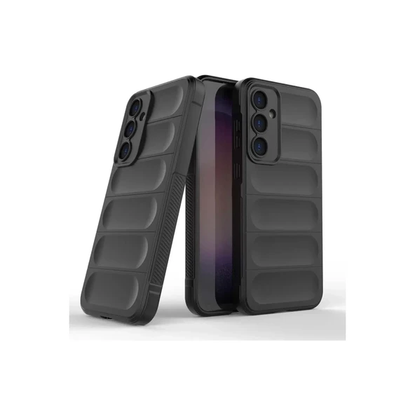 Samsung Galaxy A26 Uyumlu Kılıf Optimum Silikon - Siyah ürün görseli 1
