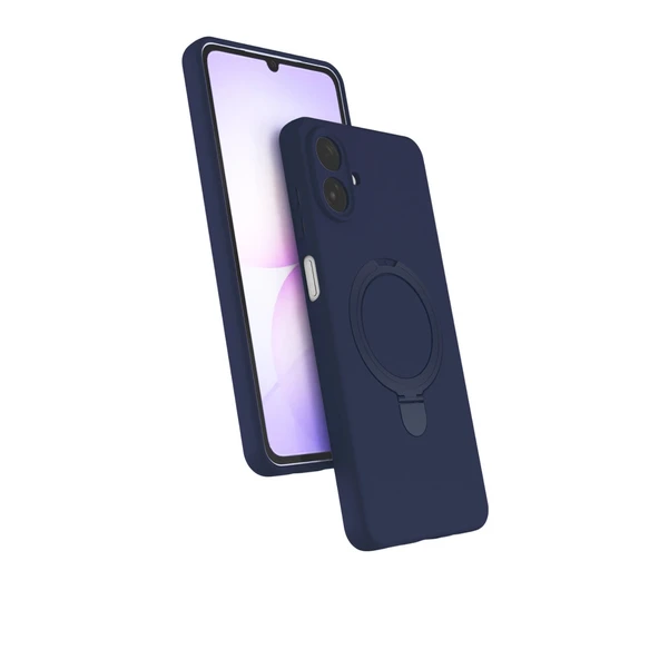 Samsung Galaxy A07 4g Uyumlu Regal Magsafe Standlı Kapak - Lacivert ürün görseli 1