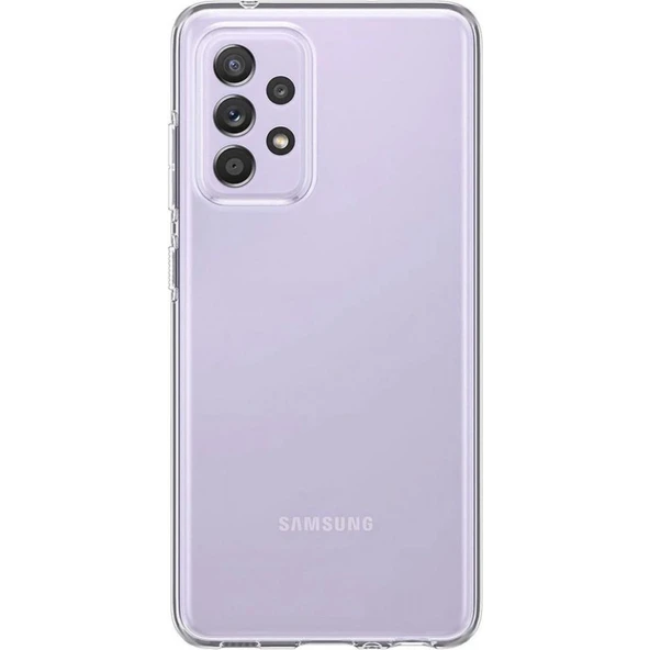 Samsung Galaxy A72 Uyumlu Kılıf Lüx Şeffaf Silikon ürün görseli 1
