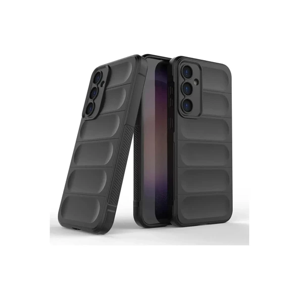 Samsung Galaxy A07 Uyumlu Optimum Silikon - Siyah ürün görseli 1